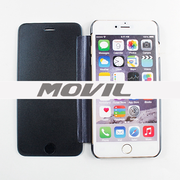 NP-2404 Funda de espejo de la galjanoplastia para Apple iPhone 6 plus-5